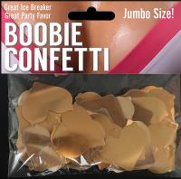 Boobie Confetti Jumbo Silver & Gold Mylar - LGBT Bachelorette & Bachelor Party